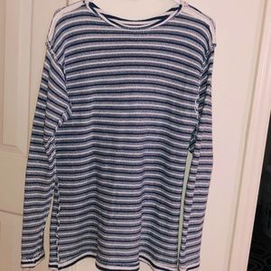 Long sleeve striped sweater